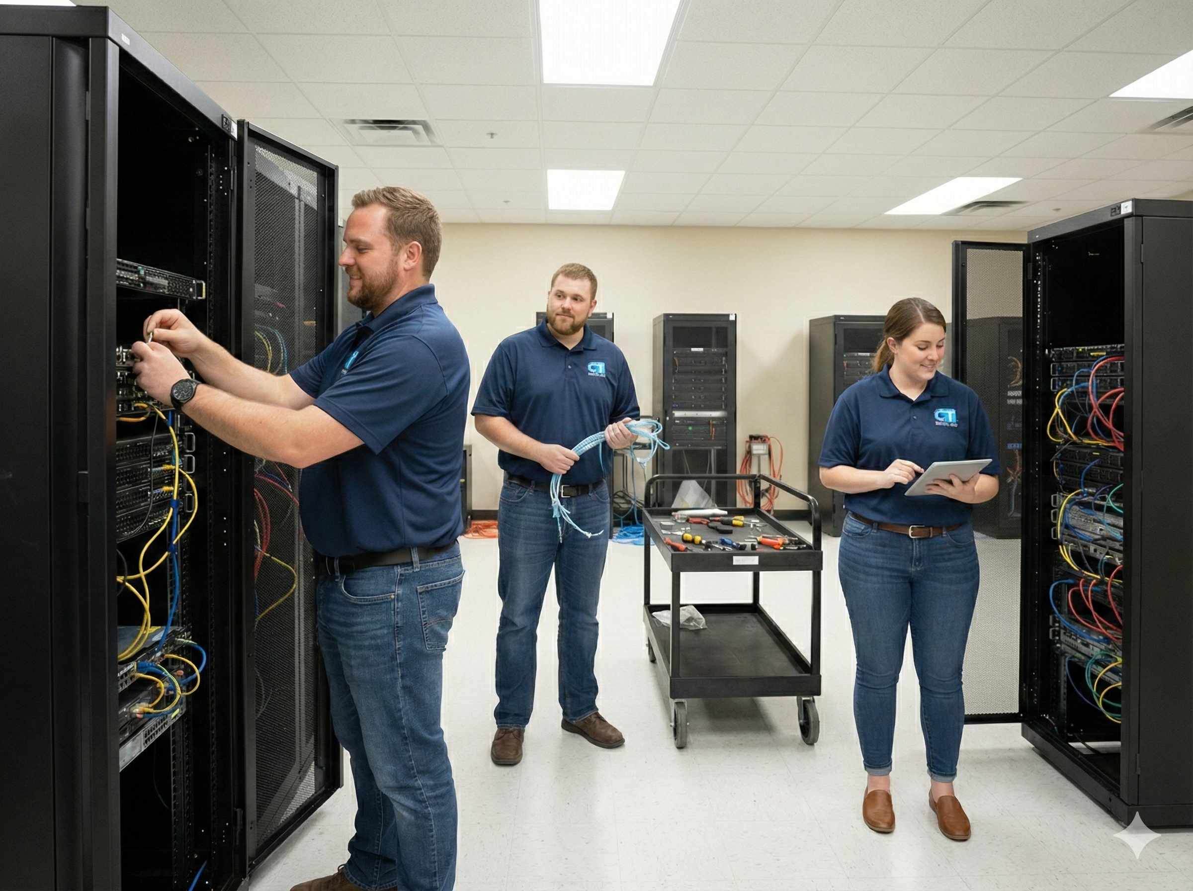 CT Bend Team at Data Center